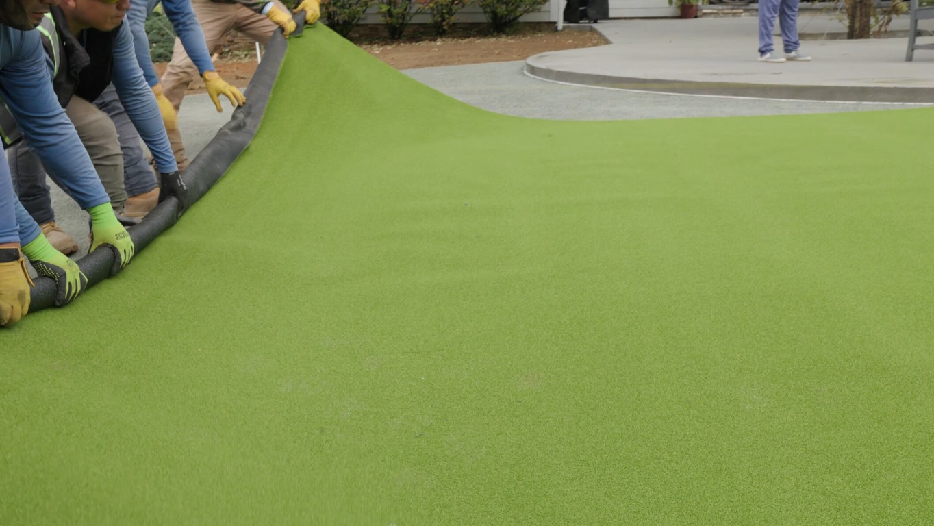 Ultra-durable playground and safety turf installation in Des Plaines, IL